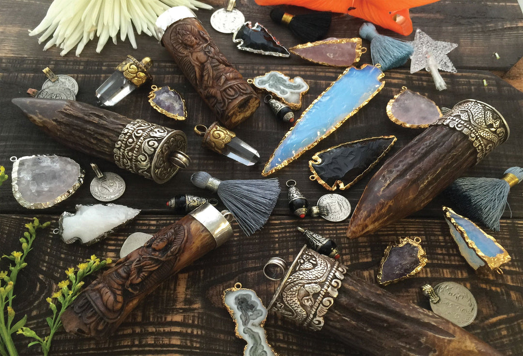 Nepal Beads and Pendants – Artisan Himalayan Jewelry Supplies