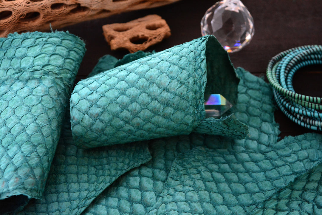 fish leather