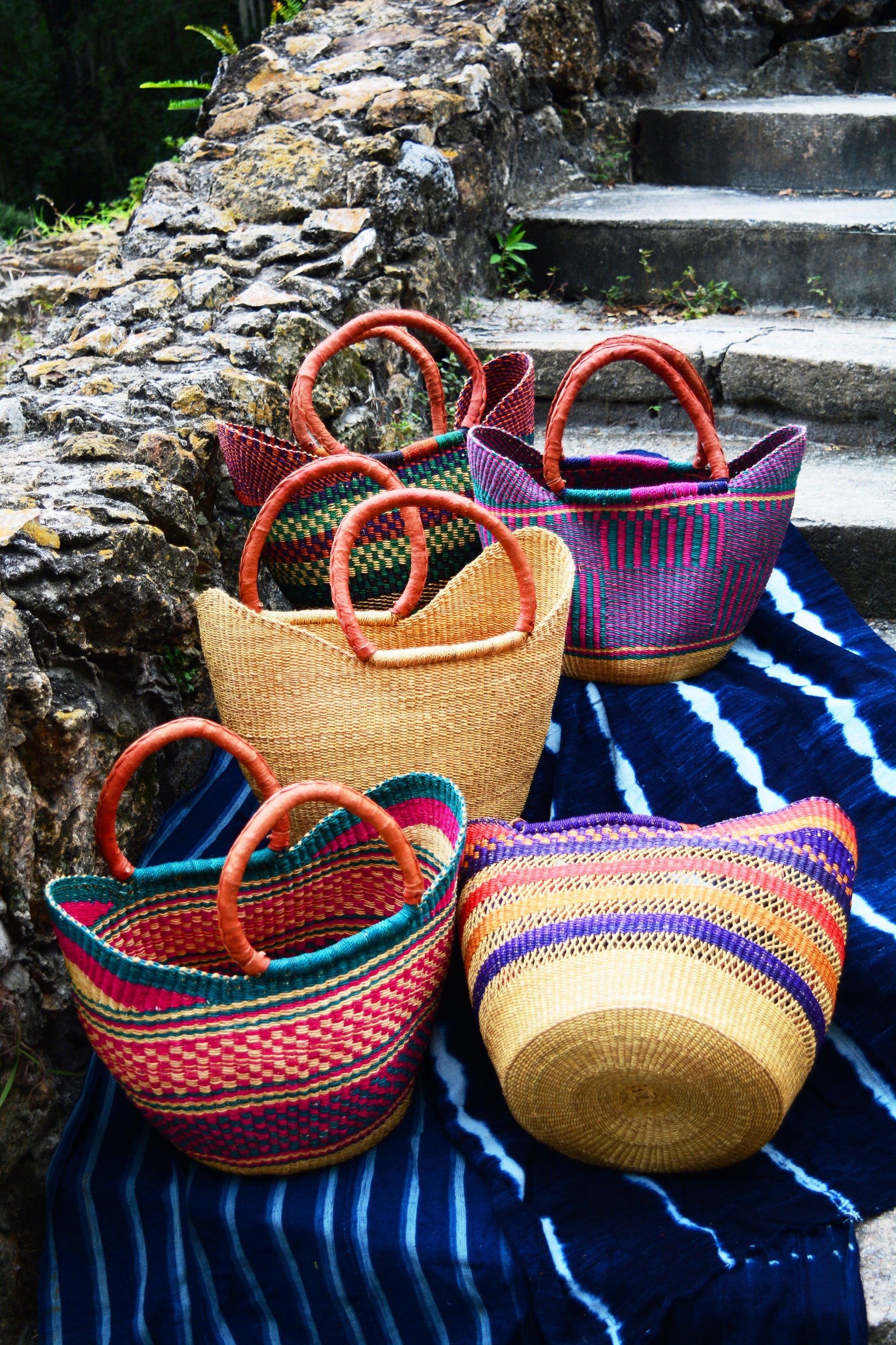 African Bolga Baskets – Nature Beads