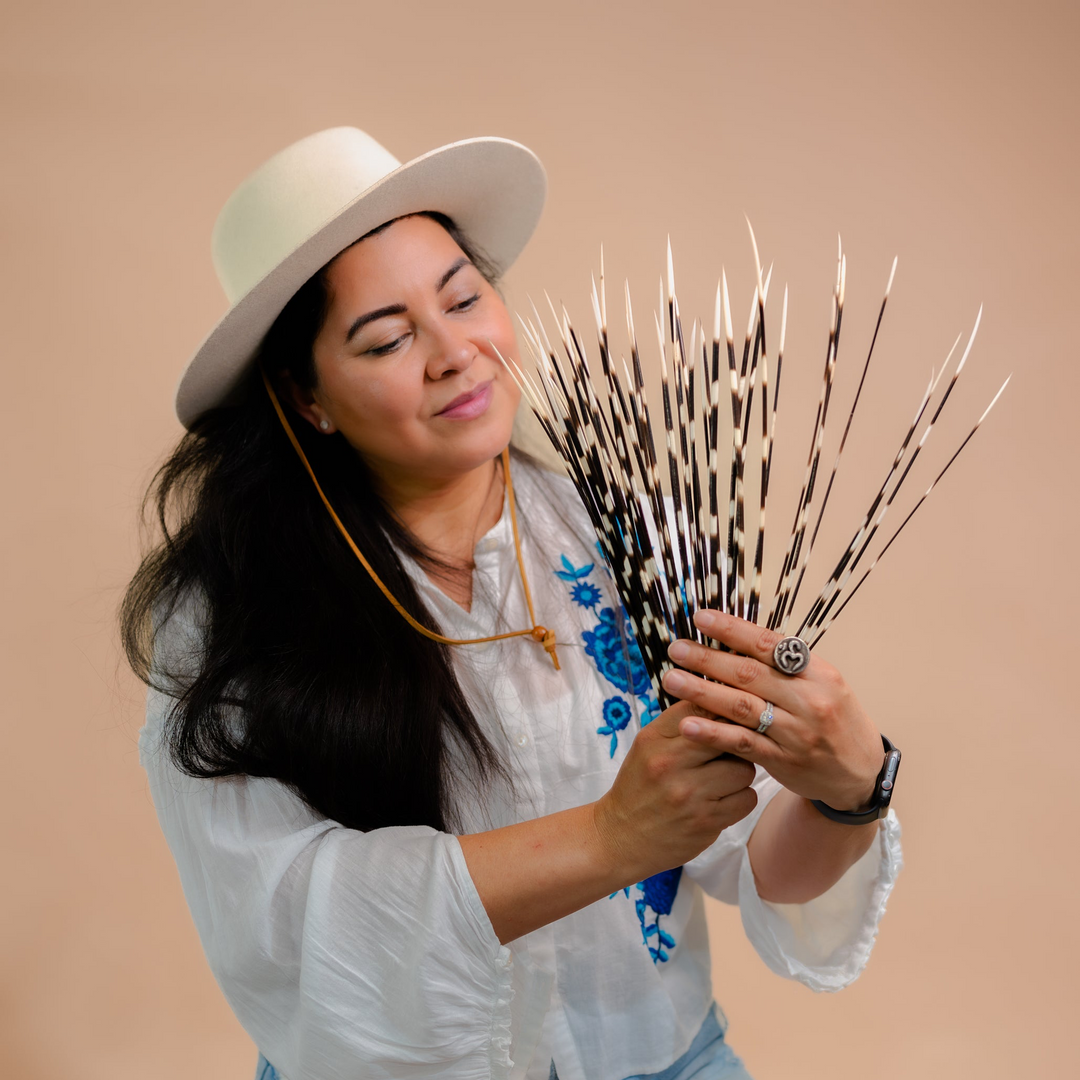 Naturally Shed Porcupine Quills for Jewelry and Crafts