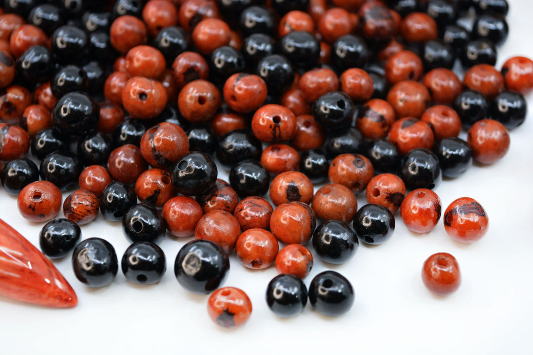 Natural Acai Beads for Jewelry making