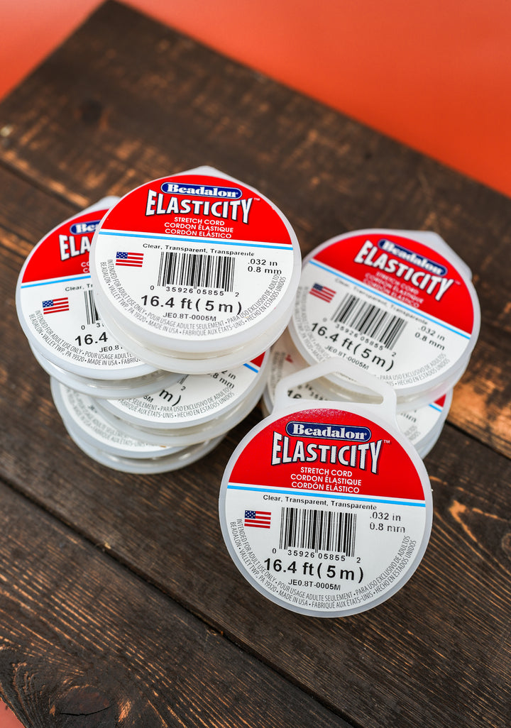 Clear Elastic Cord for Bracelet Making