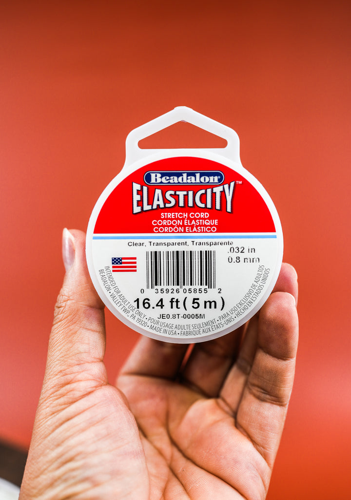 Elasticity Clear Jewelry Making Thread