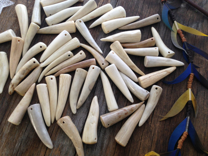Deer Antler Tip Pendant – Naturally Shed Elk or Deer Antlers