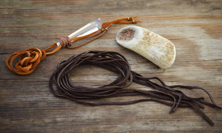Fudge Brown Deerskin Leather Lace 3mm x 36 Inches Leather Strap, 1 Piece