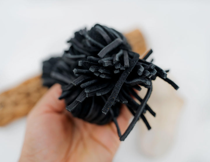 BULK Black Deerskin Leather Strap 3mm x 36 Inches Leather Straps, 10 Pieces