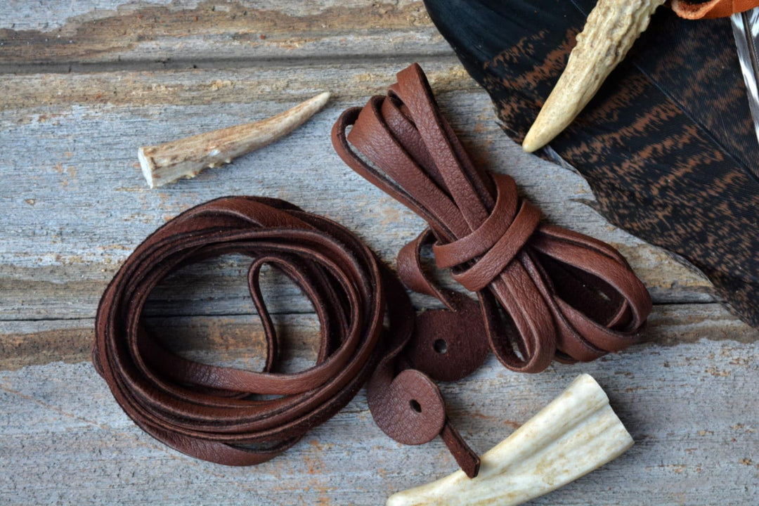 Fudge Brown Deerskin Leather Strap 6mm x 72 Inches Leather Straps, 1 Piece