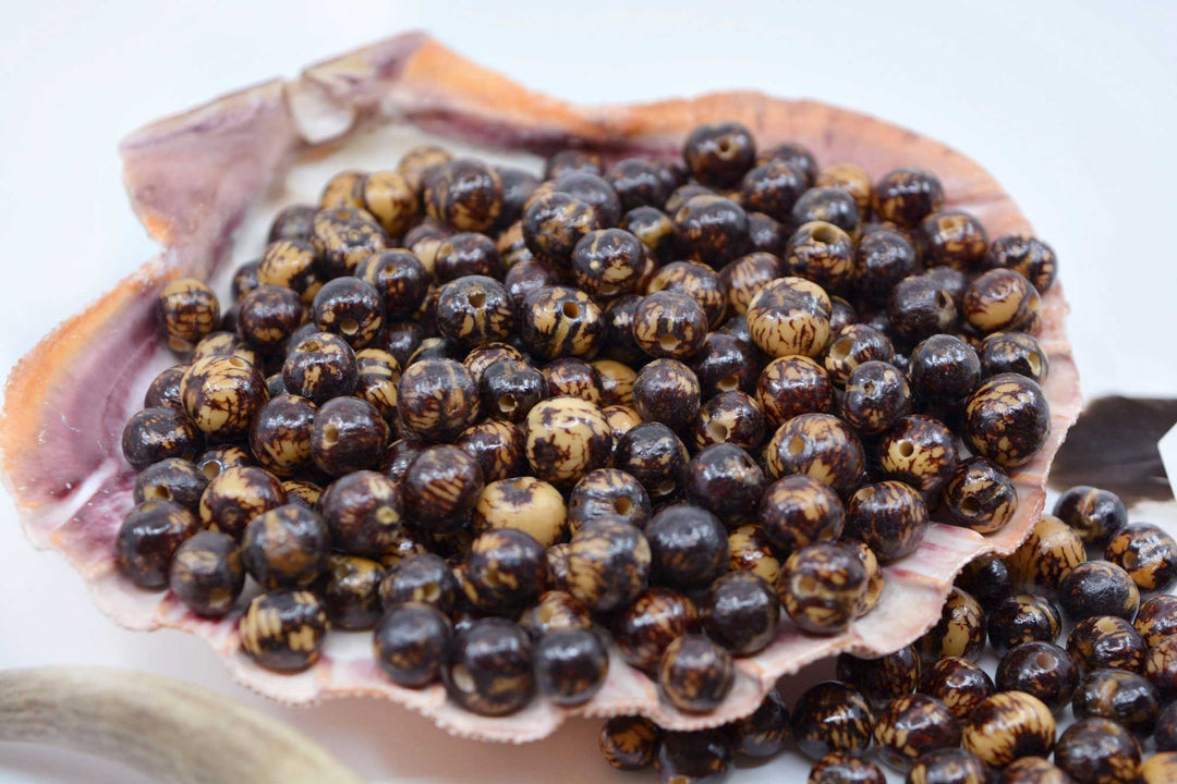 Natural Beads, Acai Beads in the natural color.