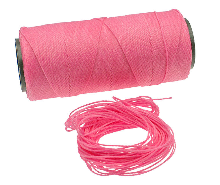 Waxed Polyester Cord, 1mm x pack of 25 feet (8.33 yards), 2-ply / Macrame, Hilo Encerado, Linha Encerada, Polyester Thread, Jewelry Making Supplies
