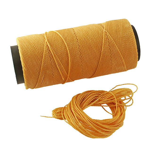 Waxed Polyester Cord, 1mm x pack of 25 feet (8.33 yards), 2-ply / Macrame, Hilo Encerado, Linha Encerada, Polyester Thread, Jewelry Making Supplies