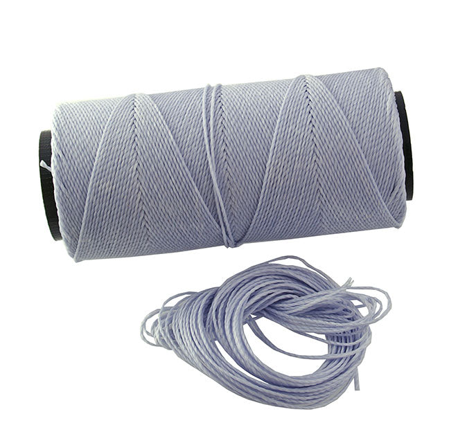 Waxed Polyester Cord, 1mm x pack of 25 feet (8.33 yards), 2-ply / Macrame, Hilo Encerado, Linha Encerada, Polyester Thread, Jewelry Making Supplies