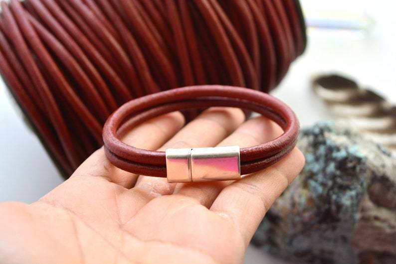 Magnetic Leather Clasp for 5mm Leather