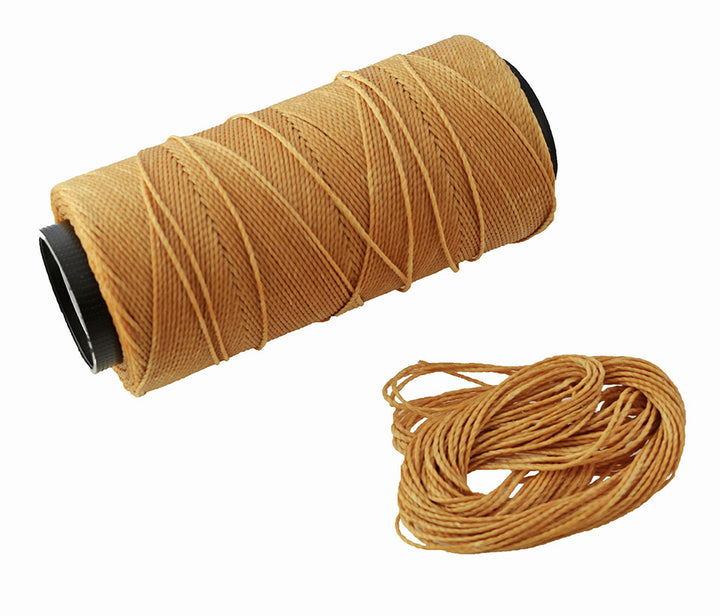 Waxed Polyester Cord, 1mm x pack of 25 feet (8.33 yards), 2-ply / Macrame, Hilo Encerado, Linha Encerada, Polyester Thread, Jewelry Making Supplies