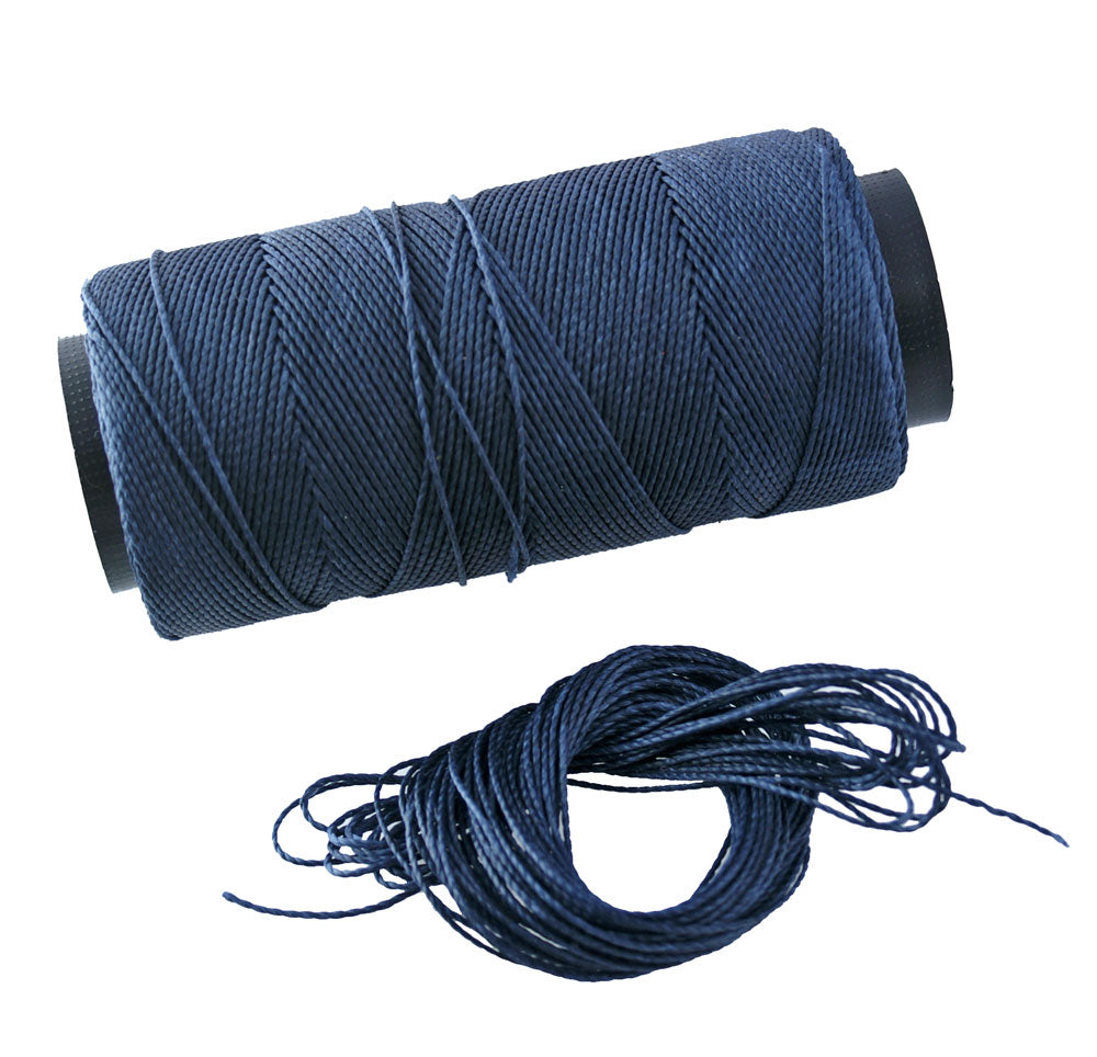 Waxed Polyester Cord, 1mm x pack of 25 feet (8.33 yards), 2-ply / Macrame, Hilo Encerado, Linha Encerada, Polyester Thread, Jewelry Making Supplies