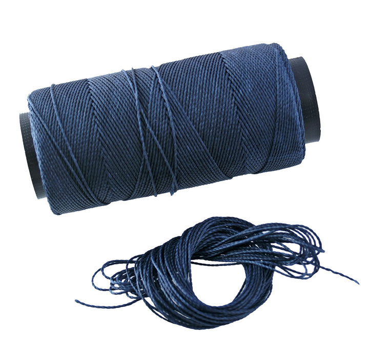 Waxed Polyester Cord, 1mm x pack of 25 feet (8.33 yards), 2-ply / Macrame, Hilo Encerado, Linha Encerada, Polyester Thread, Jewelry Making Supplies