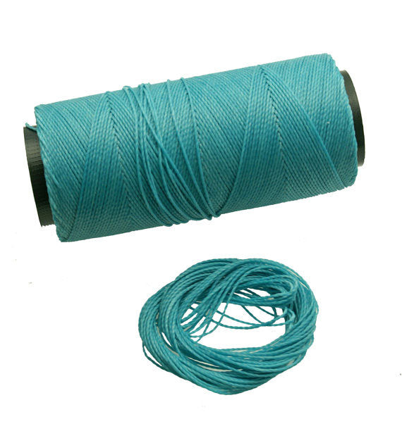 Waxed Polyester Cord, 1mm x pack of 25 feet (8.33 yards), 2-ply / Macrame, Hilo Encerado, Linha Encerada, Polyester Thread, Jewelry Making Supplies
