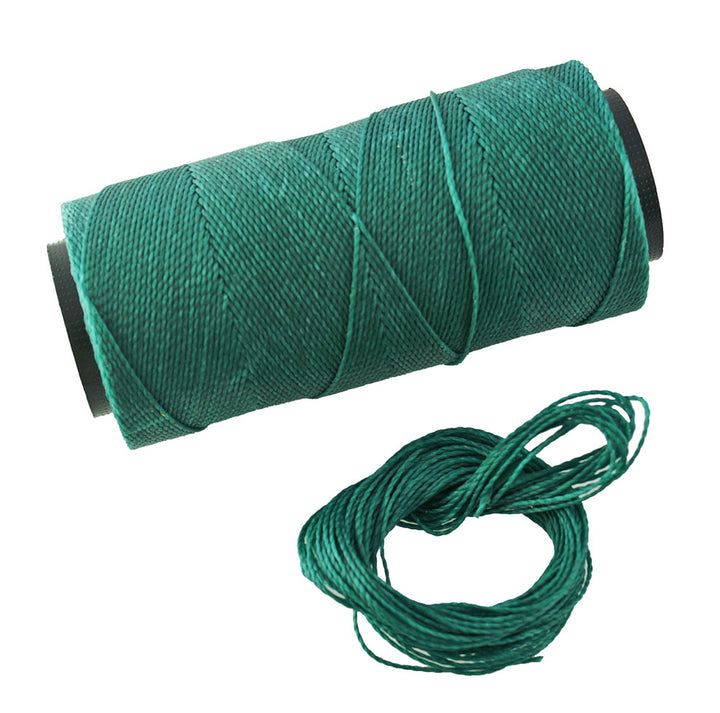 Waxed Polyester Cord, 1mm x pack of 25 feet (8.33 yards), 2-ply / Macrame, Hilo Encerado, Linha Encerada, Polyester Thread, Jewelry Making Supplies