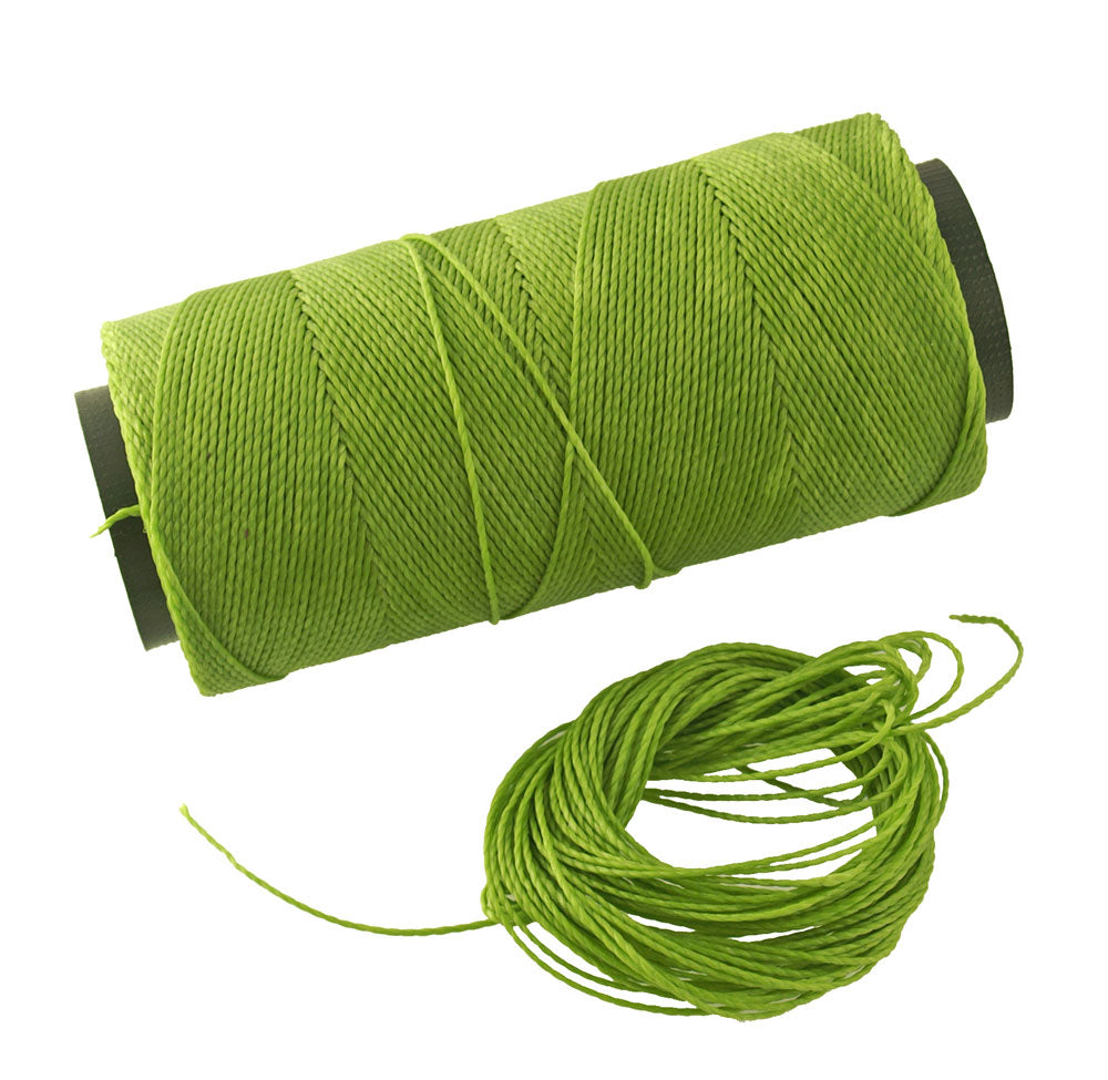 Waxed Polyester Cord, 1mm x pack of 25 feet (8.33 yards), 2-ply / Macrame, Hilo Encerado, Linha Encerada, Polyester Thread, Jewelry Making Supplies