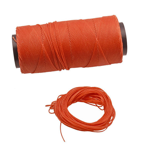 Waxed Polyester Cord, 1mm x pack of 25 feet (8.33 yards), 2-ply / Macrame, Hilo Encerado, Linha Encerada, Polyester Thread, Jewelry Making Supplies