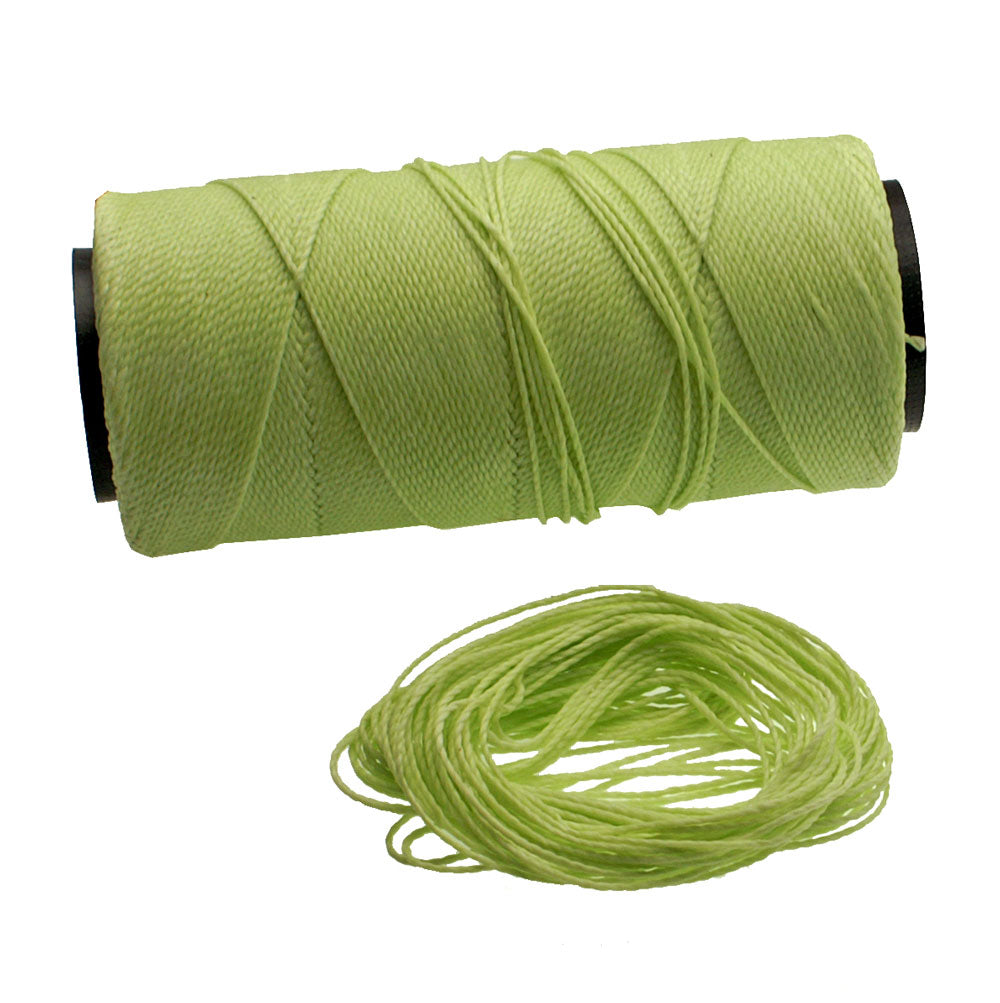 Waxed Polyester Cord, 1mm x pack of 25 feet (8.33 yards), 2-ply / Macrame, Hilo Encerado, Linha Encerada, Polyester Thread, Jewelry Making Supplies