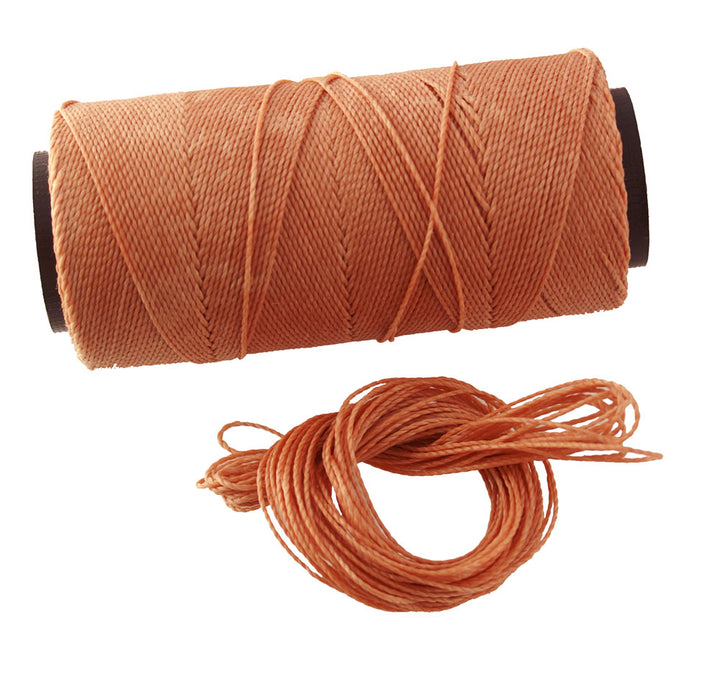 Waxed Polyester Cord, 1mm x pack of 25 feet (8.33 yards), 2-ply / Macrame, Hilo Encerado, Linha Encerada, Polyester Thread, Jewelry Making Supplies